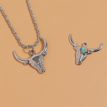 Stainless Steel Rope Chain Necklace