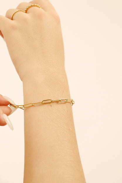 25 pc 18K Gold PVD Coated Stainless Steel Women's Layered Bracelet Set