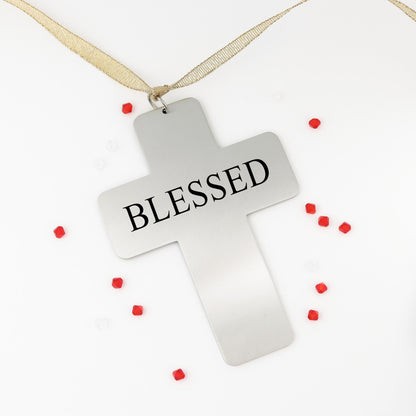Stainless Steel Engravable Blank Holiday Ornament Bundle