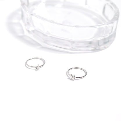 Stainless Steel Initial Stacking Rings N-Z