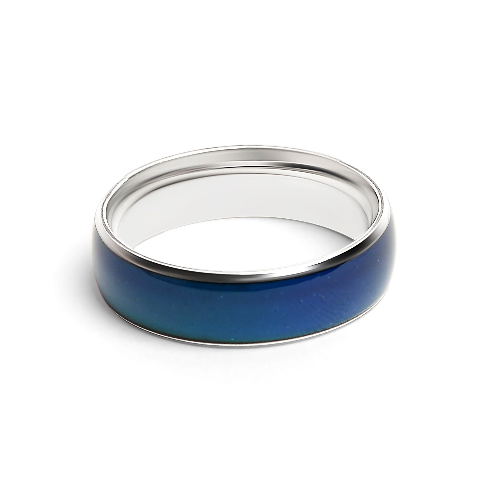 Stainless Steel Band Mood Ring