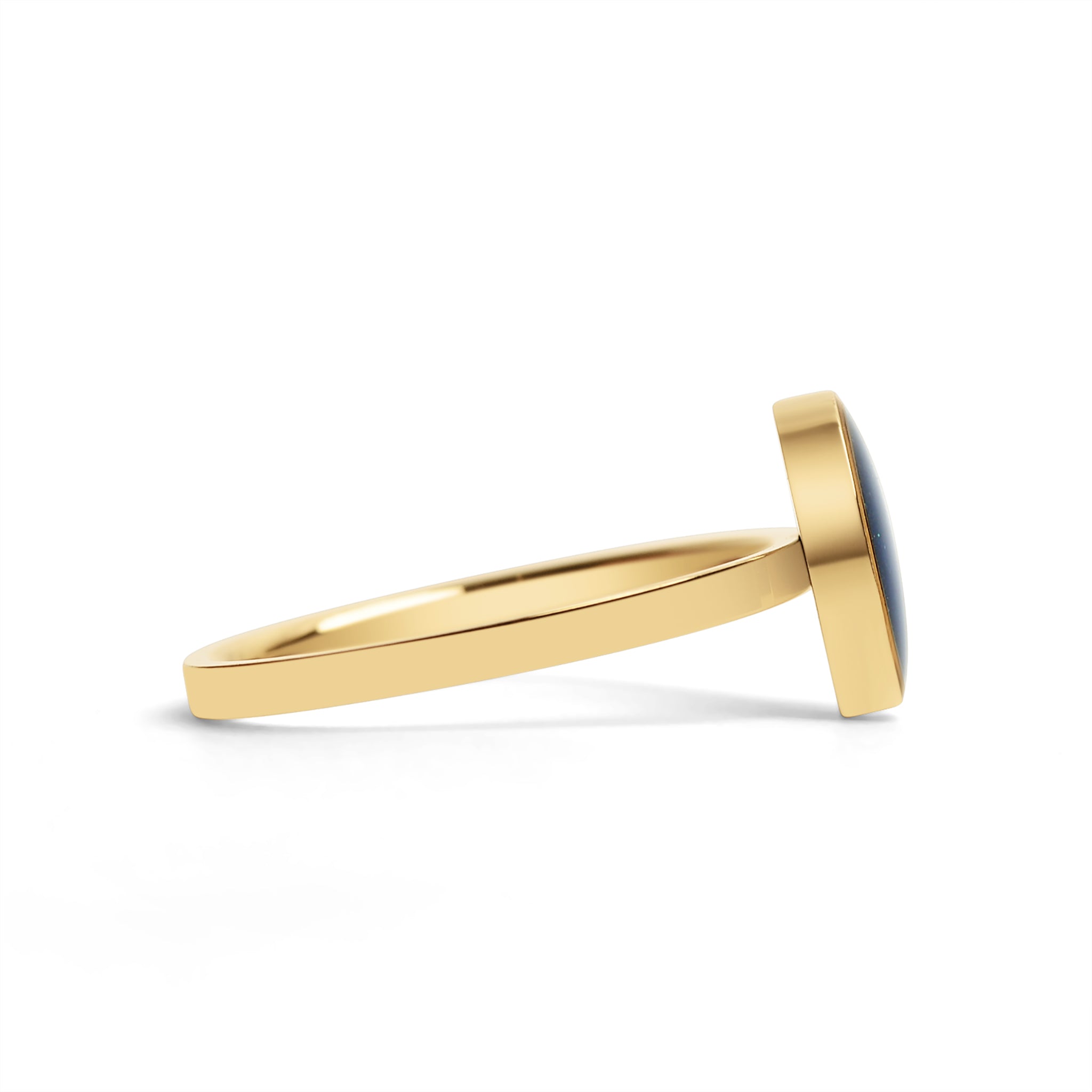 18k Gold PVD Stainless Steel Mood Ring