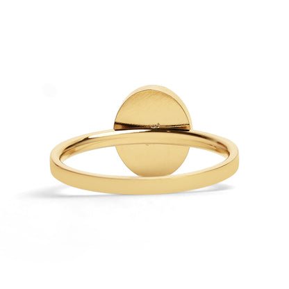 18k Gold PVD Stainless Steel Mood Ring