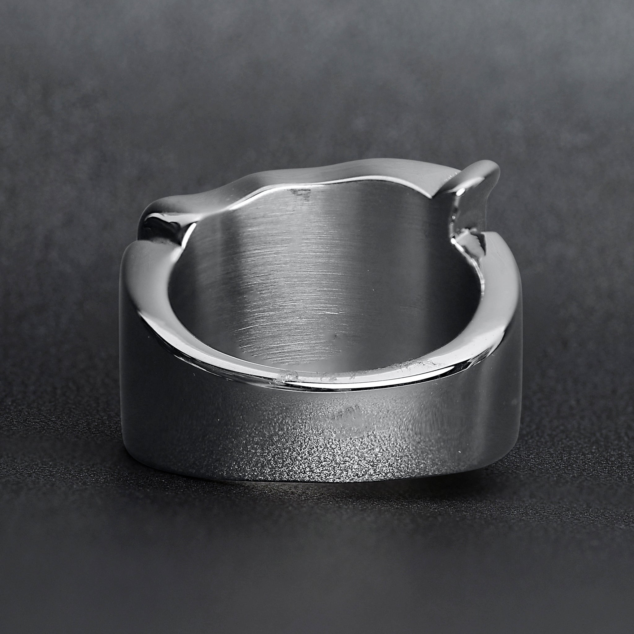 Stainless Steel USA Flag Ring