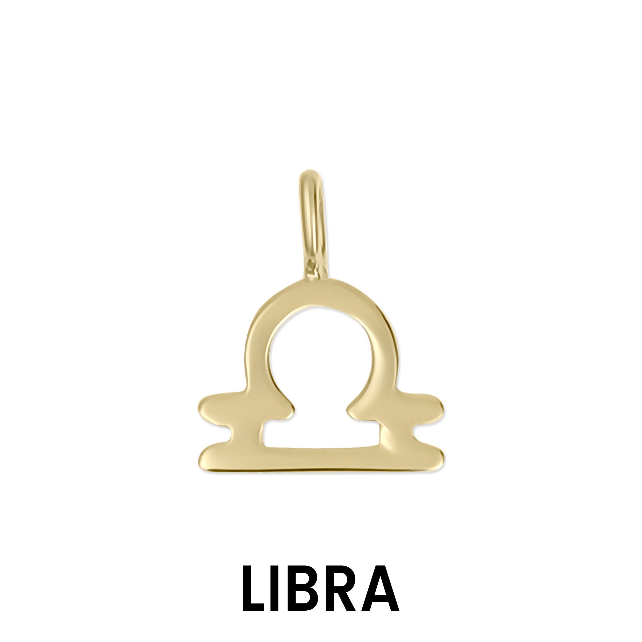 Permanent Jewelry 14K Solid Gold Zodiac Charms