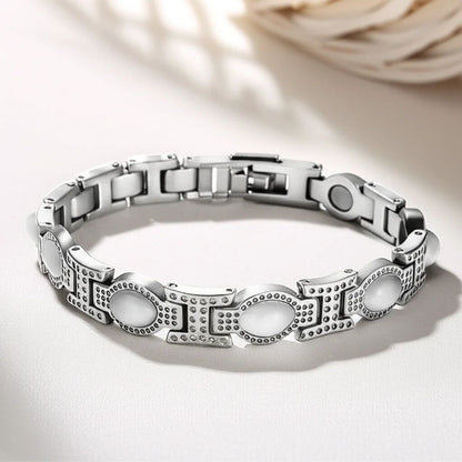 Stainless Steel Germanium Women's Magnetic Bracelet