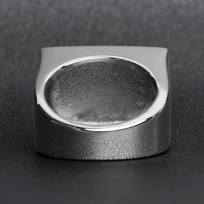 "USMC" Stainless Steel Women's Ring