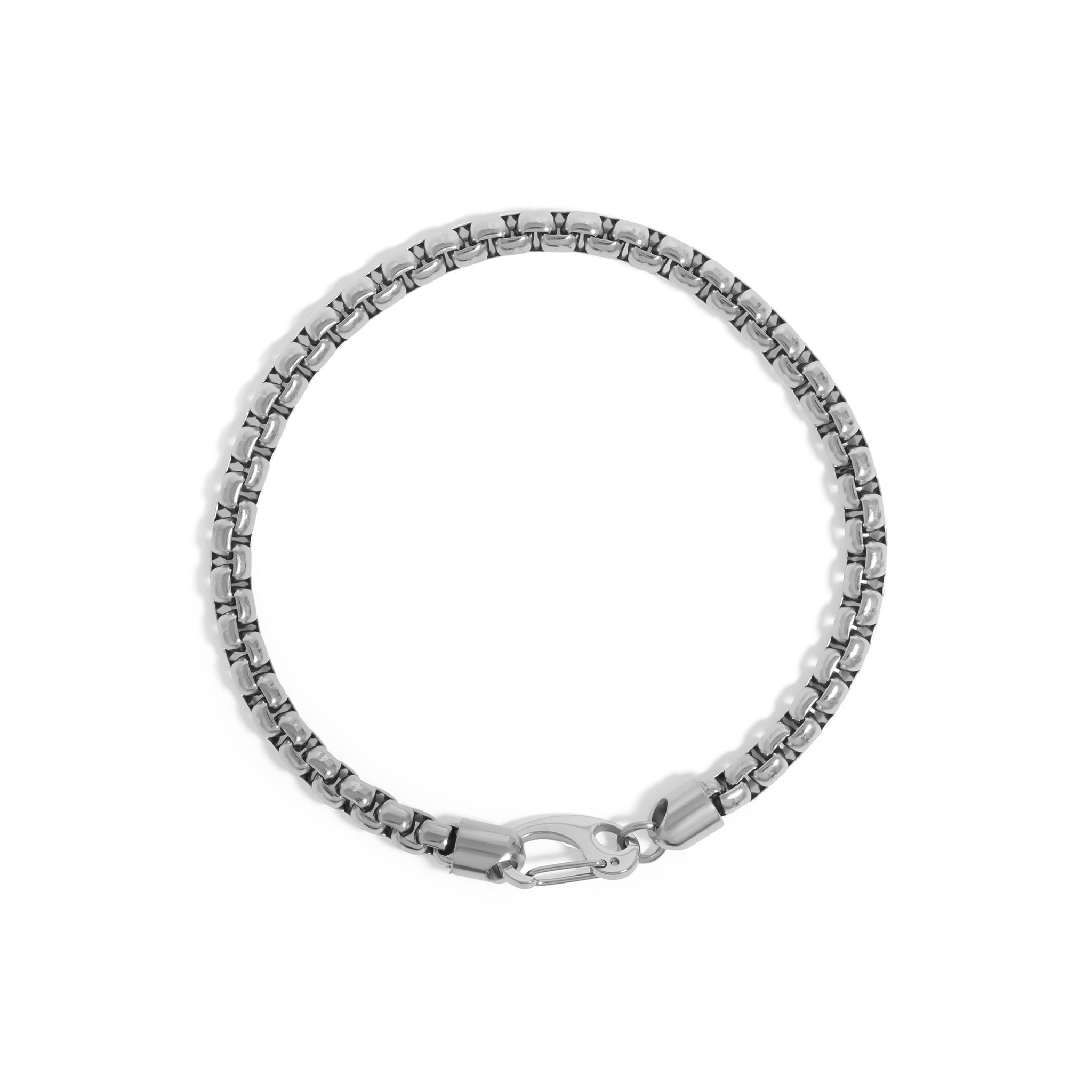 18K Gold PVD Stainless Steel Chain Metal Clasp Bracelet