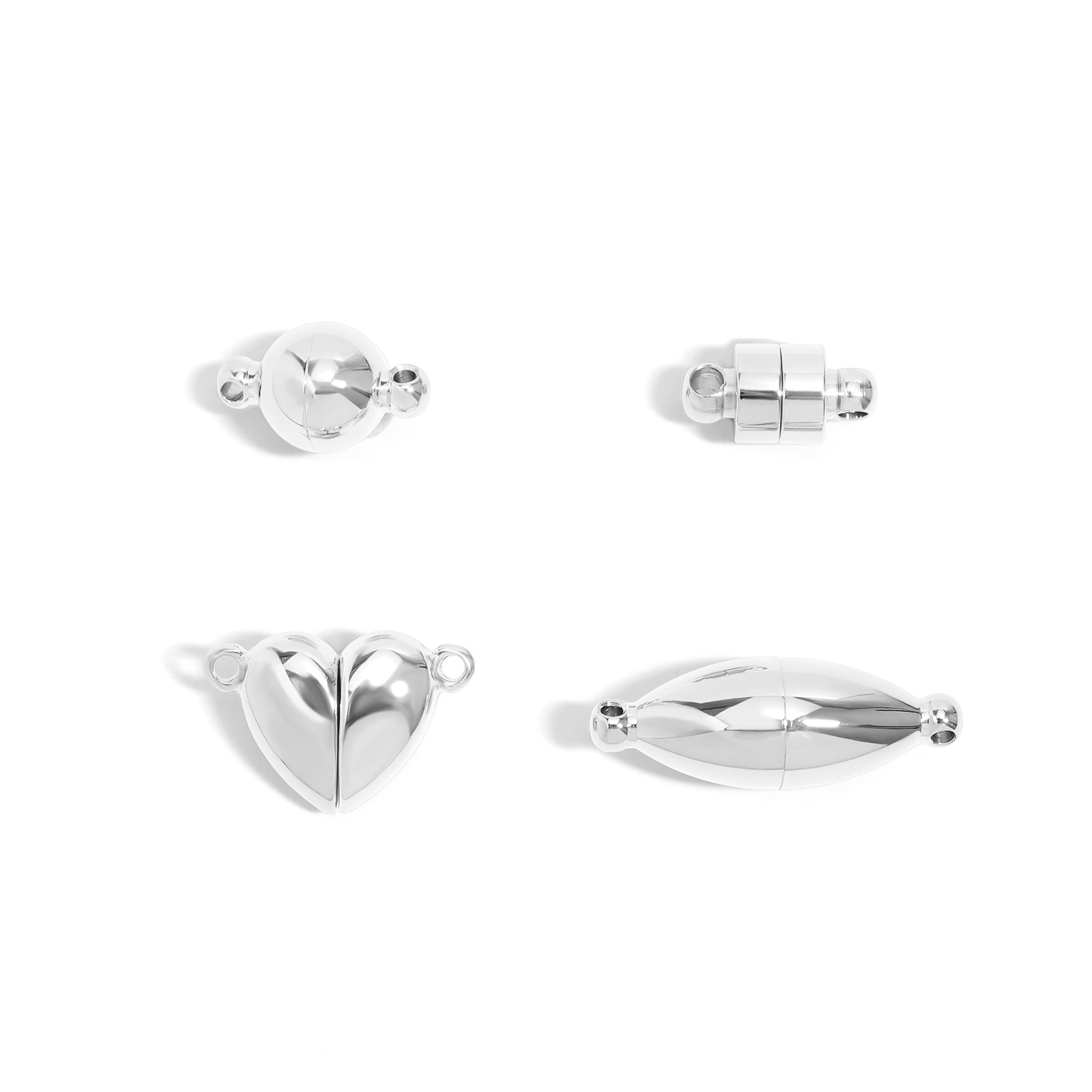 18K Gold PVD Stainless Steel Magnetic Clasp Variety Pack