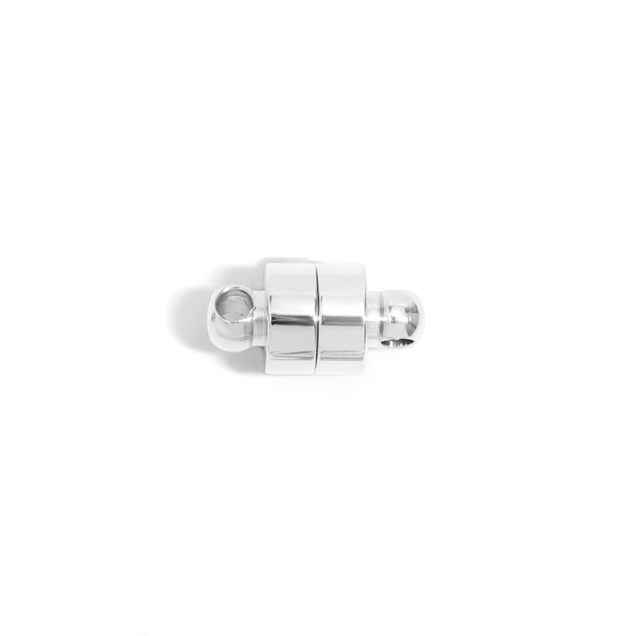 18K Gold PVD Stainless Steel Circle Magnetic Clasp