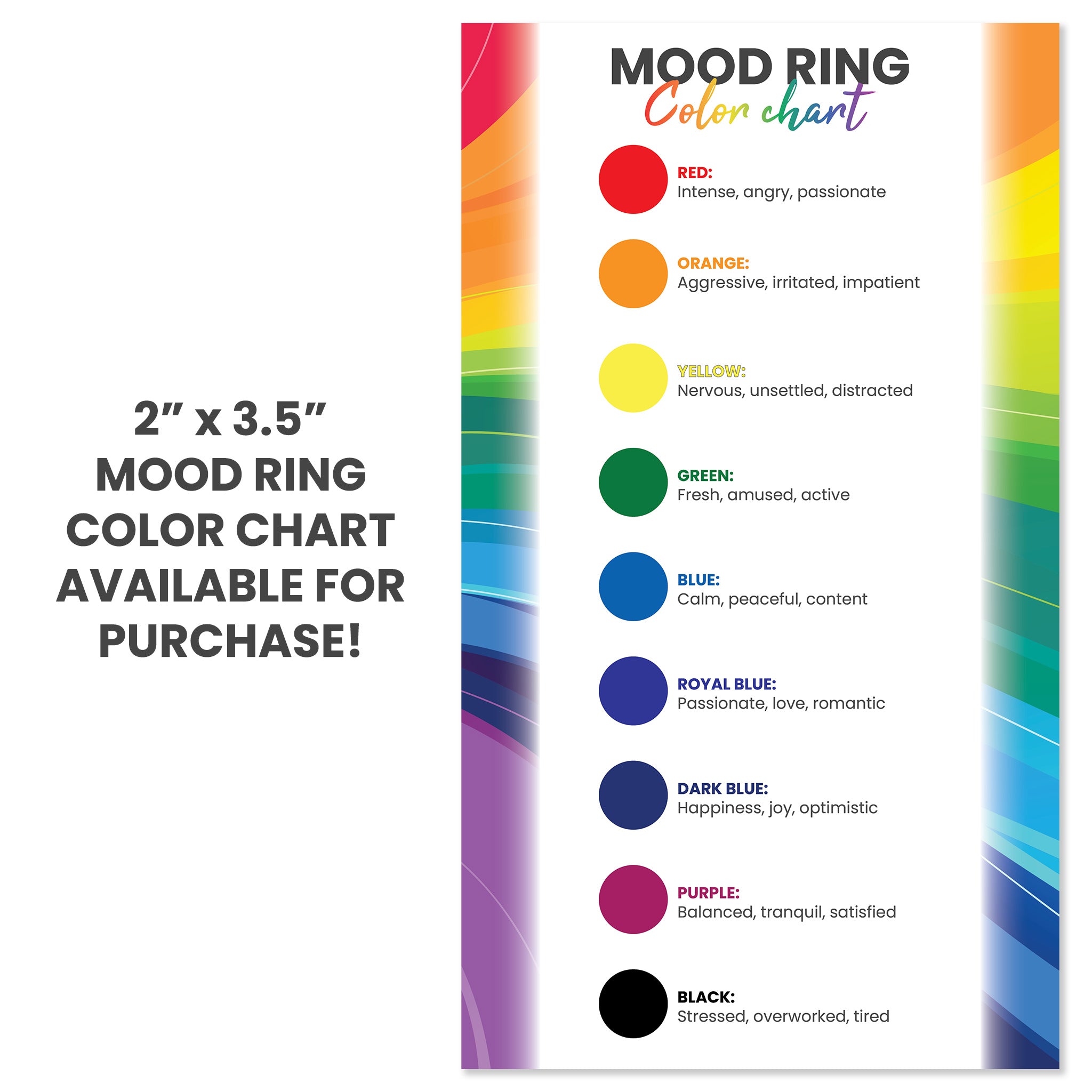 Stainless Steel Mood Band With Hearts Ring