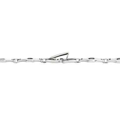 Stainless Steel Hexagon Fancy Chain Necklace