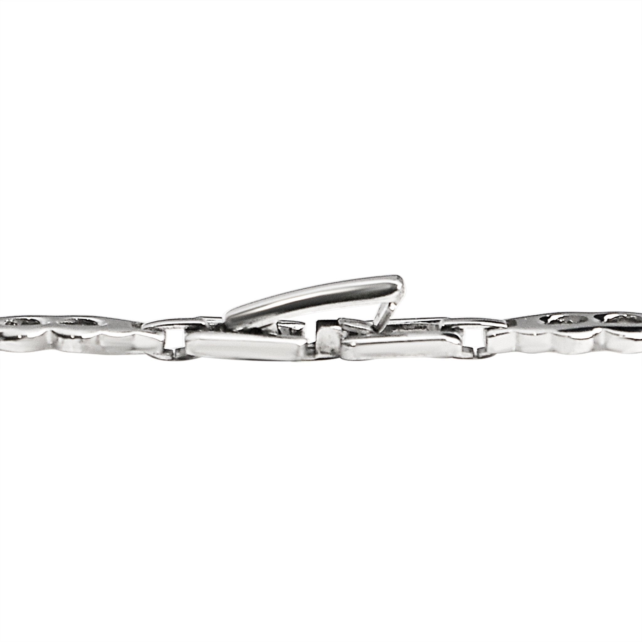 Stainless Steel Fancy Chain Necklace