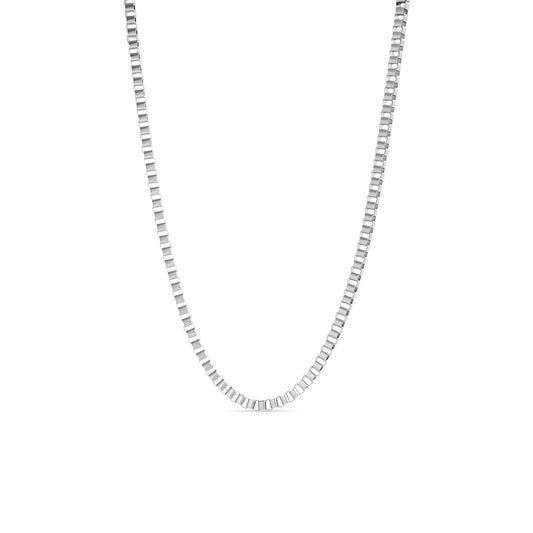 Stainless Steel Box Chain Necklace