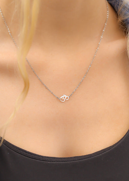 18K Gold Stainless Steel Om Connector Charm