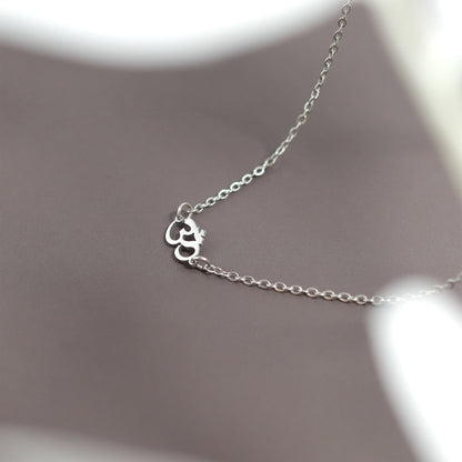 18K Gold Stainless Steel Om Connector Charm
