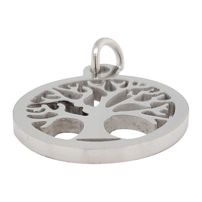 18K Gold PVD Coated Stainless Steel Tree of Life Charm