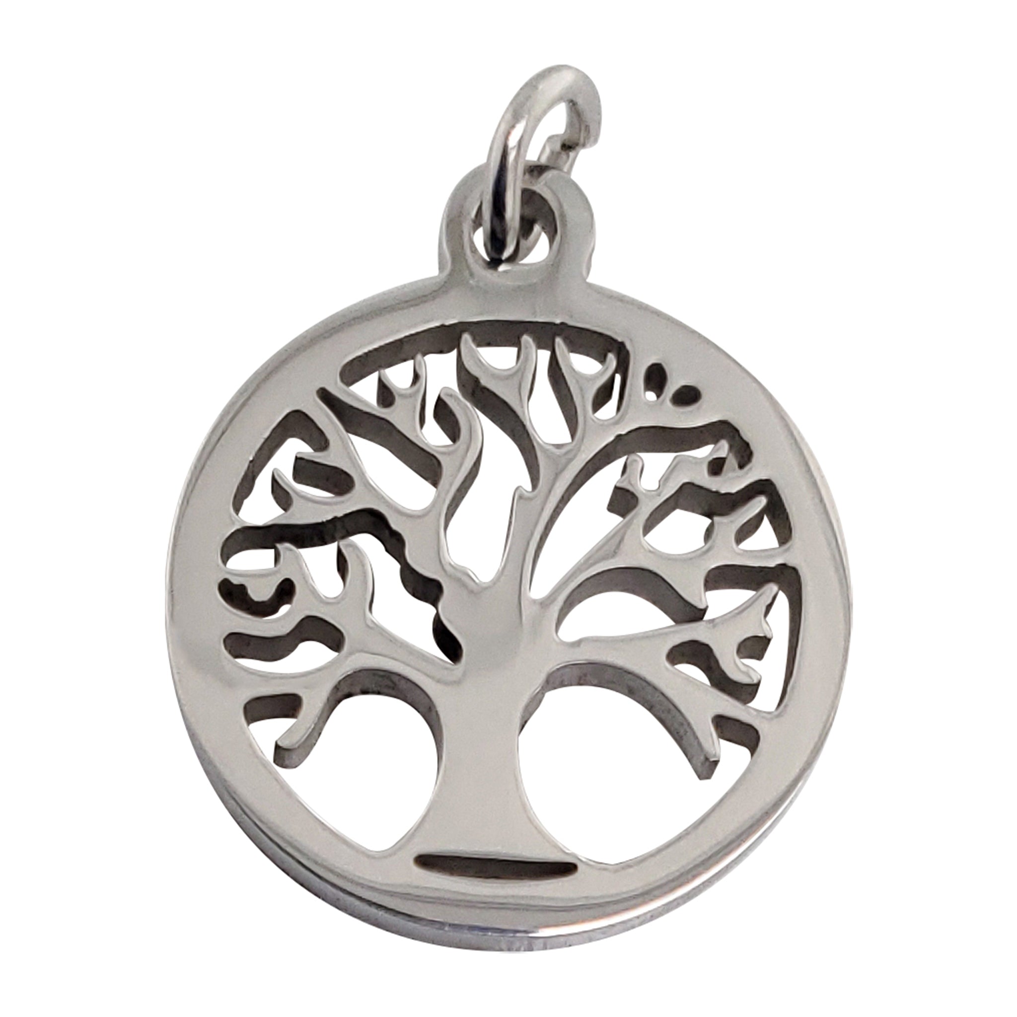 18K Gold PVD Coated Stainless Steel Tree of Life Charm