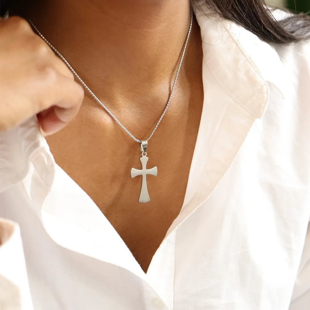 Stainless Steel Cross Pendant