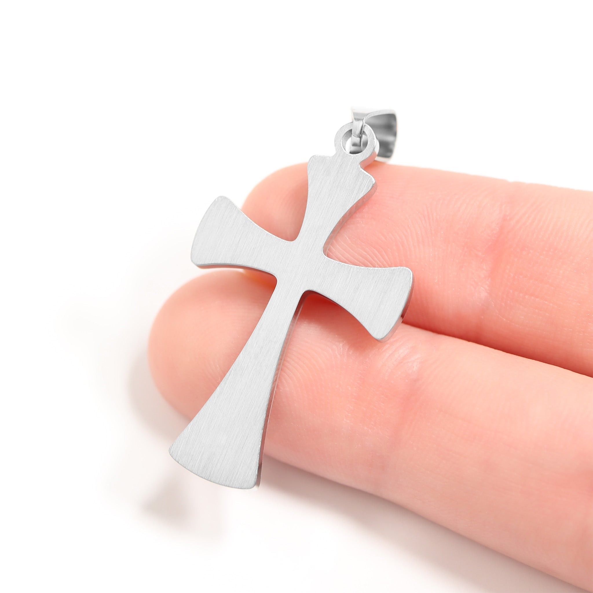 Stainless Steel Cross Pendant