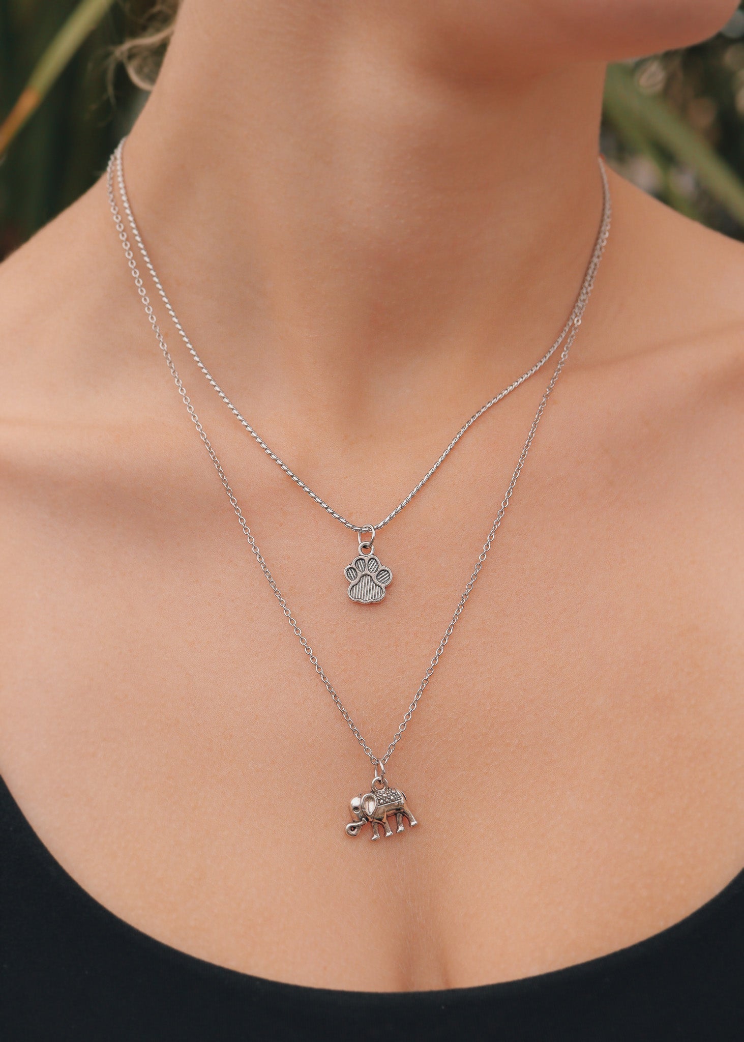 Paw Print Charm