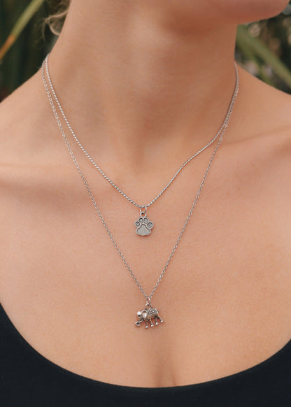 Paw Print Charm