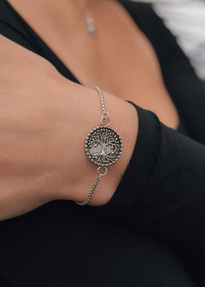 Round Tree of Life Charm