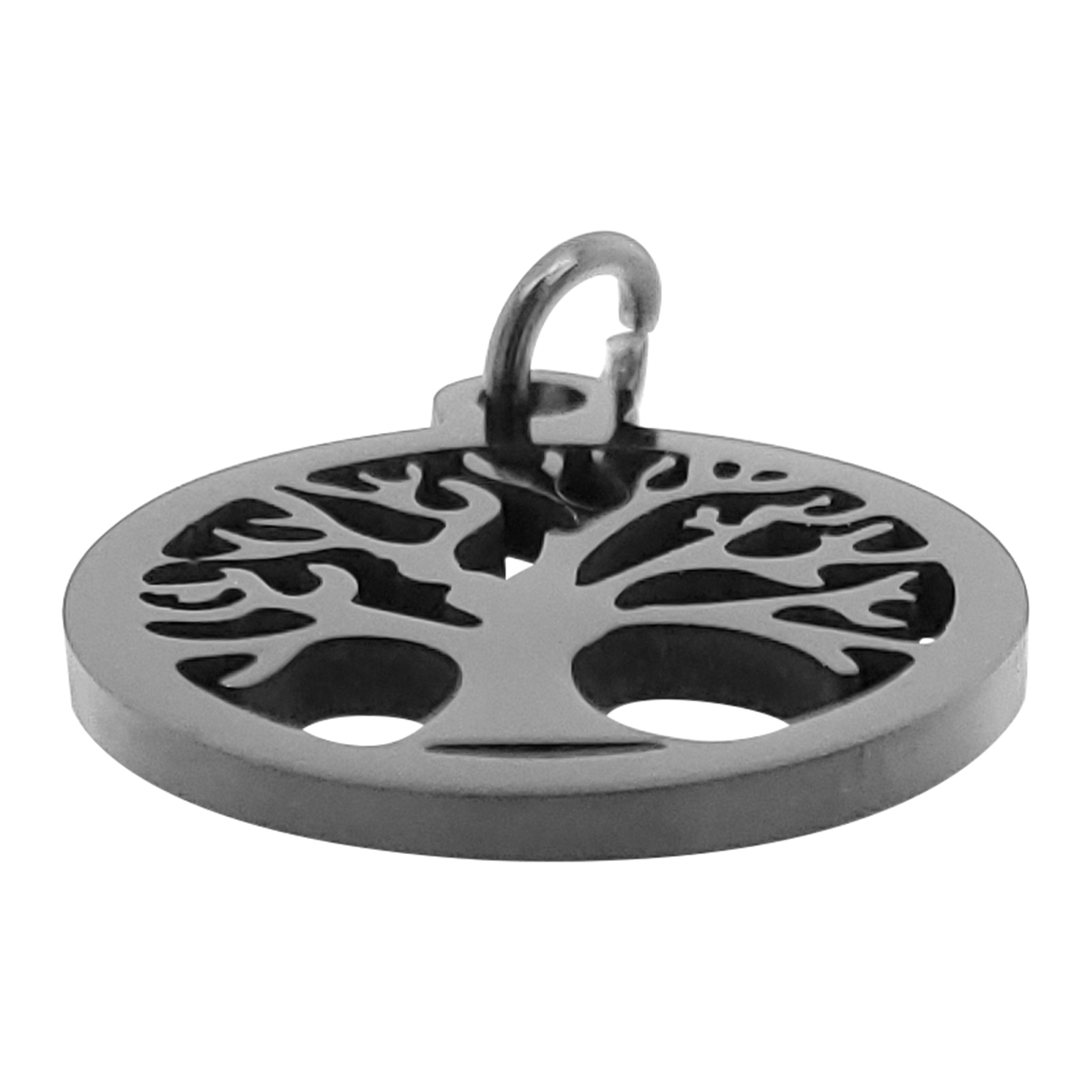 18K Gold PVD Coated Stainless Steel Tree of Life Charm
