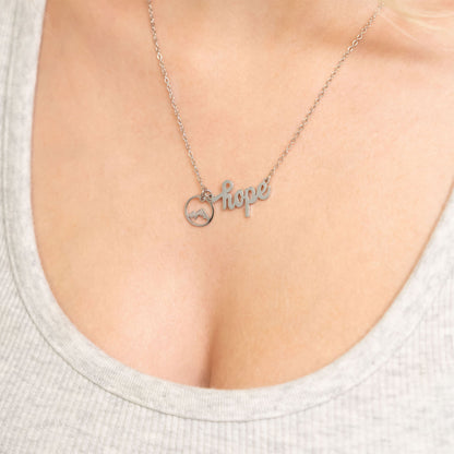 18K Gold PVD Stainless Steel Mountain Charm