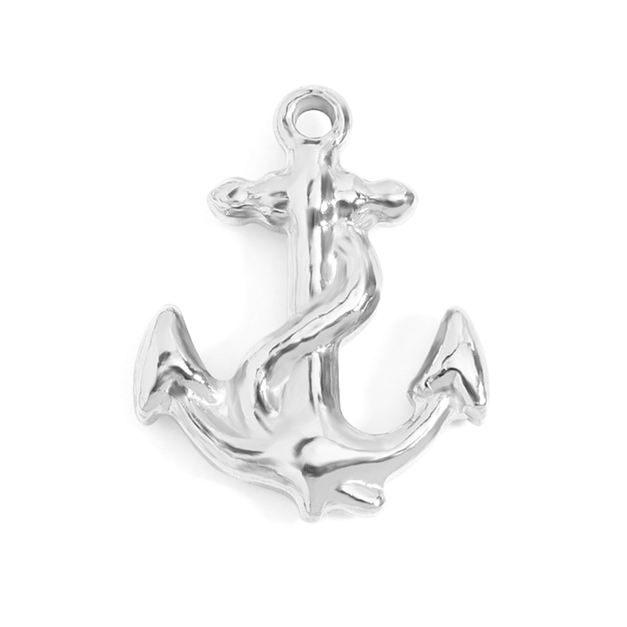 18K Gold PVD Stainless Steel Anchor Charm