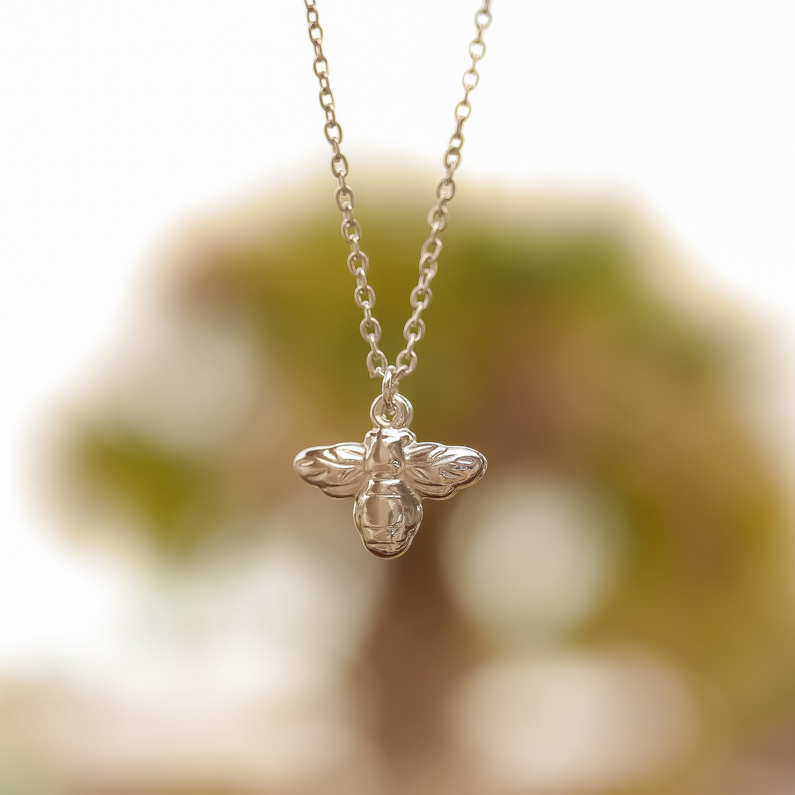 18K Gold PVD Stainless Steel Bee Charm