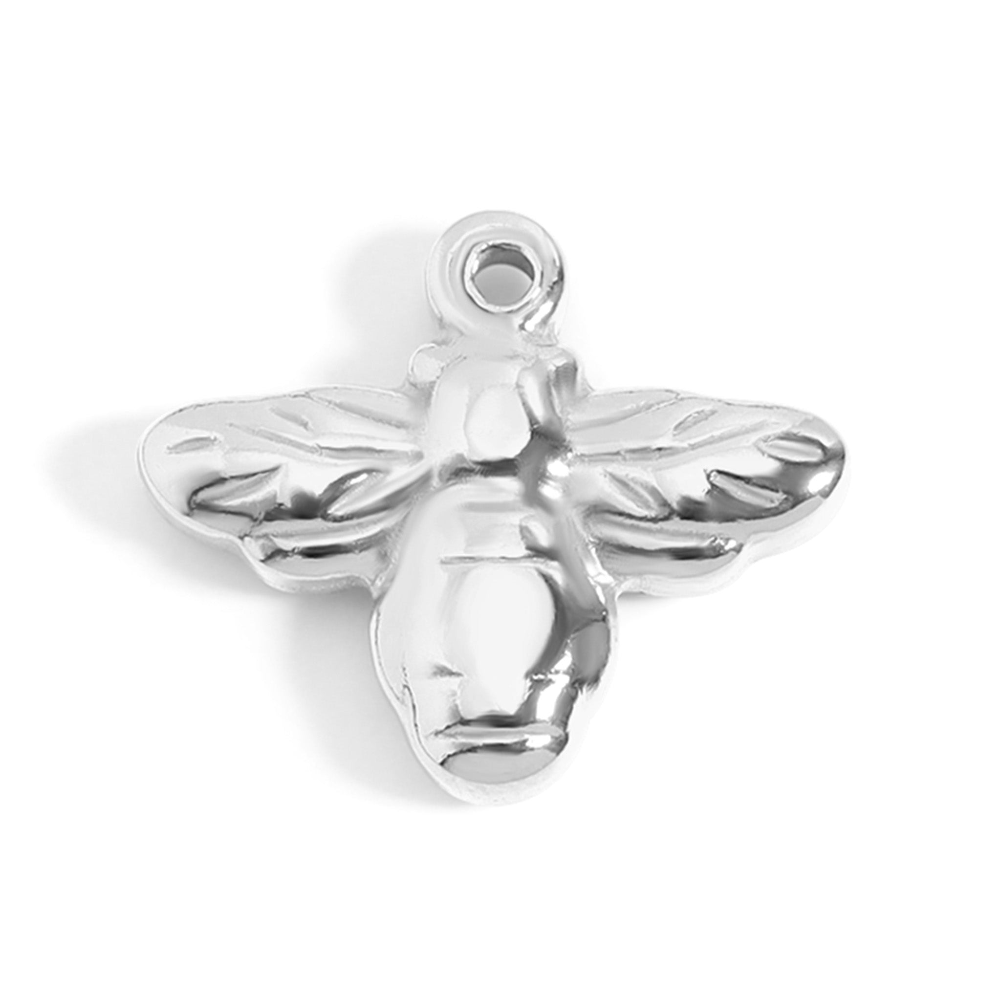18K Gold PVD Stainless Steel Bee Charm