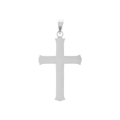 18K Gold PVD Stainless Steel Cross Pendant