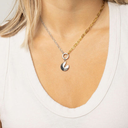 18K Gold PVD Stainless Steel Fortune Cookie Charm