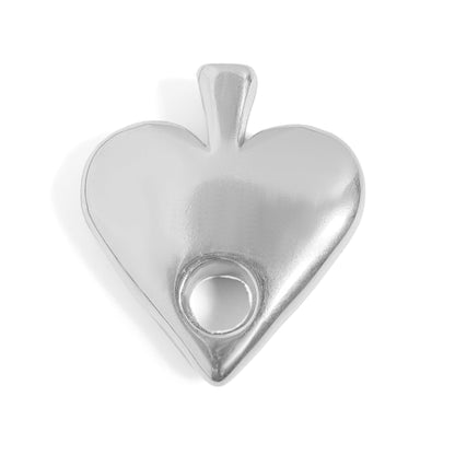 18K Gold PVD Stainless Steel Spade Charm