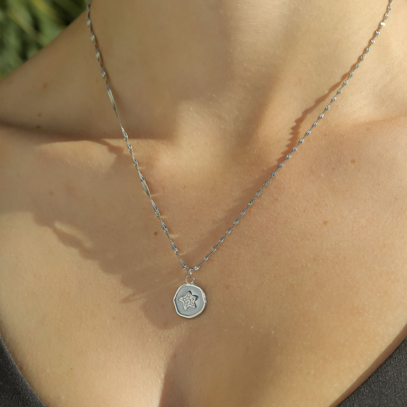 18K Gold PVD Sea Life Epoxy Charm Set