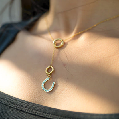18K Gold PVD Stainless Steel Mini Circle Carabiner Clasp
