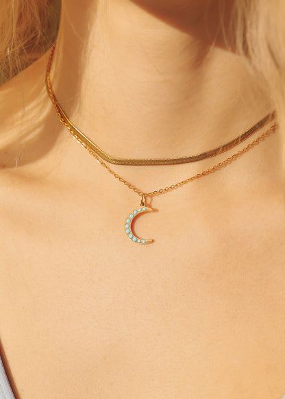 18K Gold PVD Stainless Steel Western Charm Set
