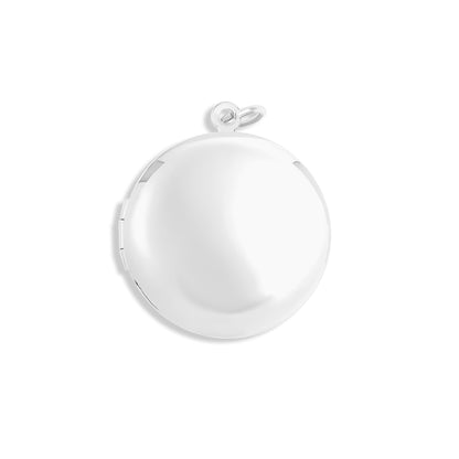 18K Gold PVD Stainless Steel Round Locket