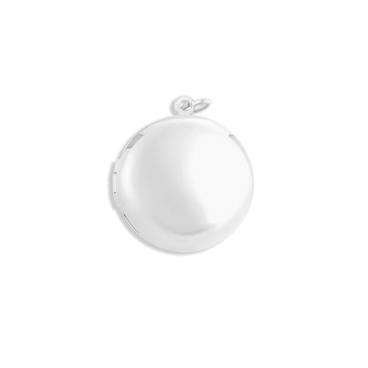 18K Gold PVD Stainless Steel Round Locket