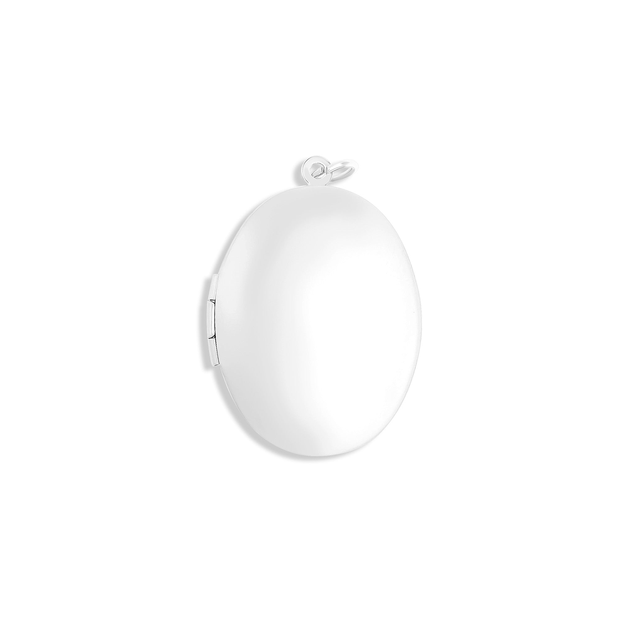 18K Gold PVD Stainless Steel Oval Locket