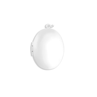 18K Gold PVD Stainless Steel Oval Locket