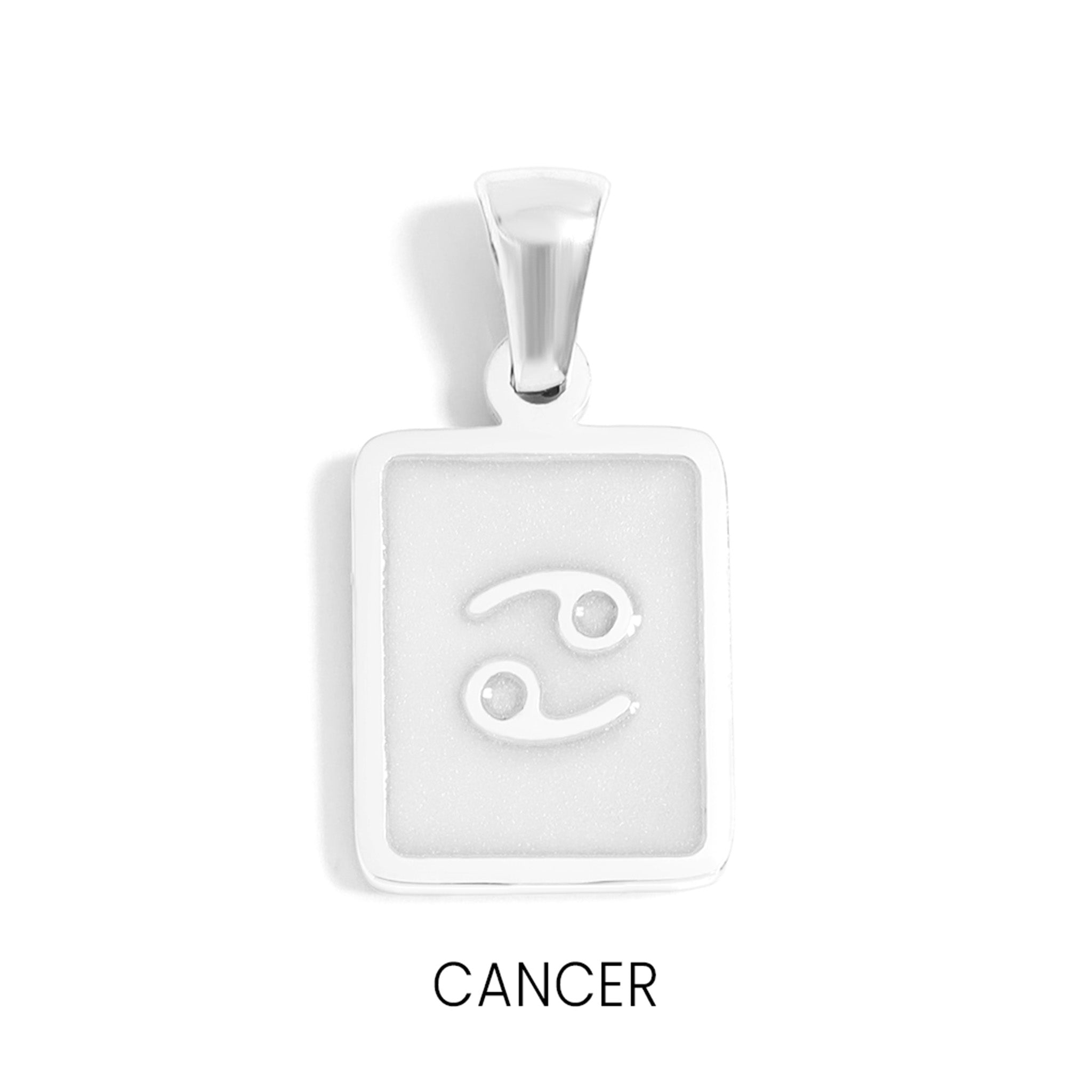 18K Gold PVD Zodiac Card Pendants