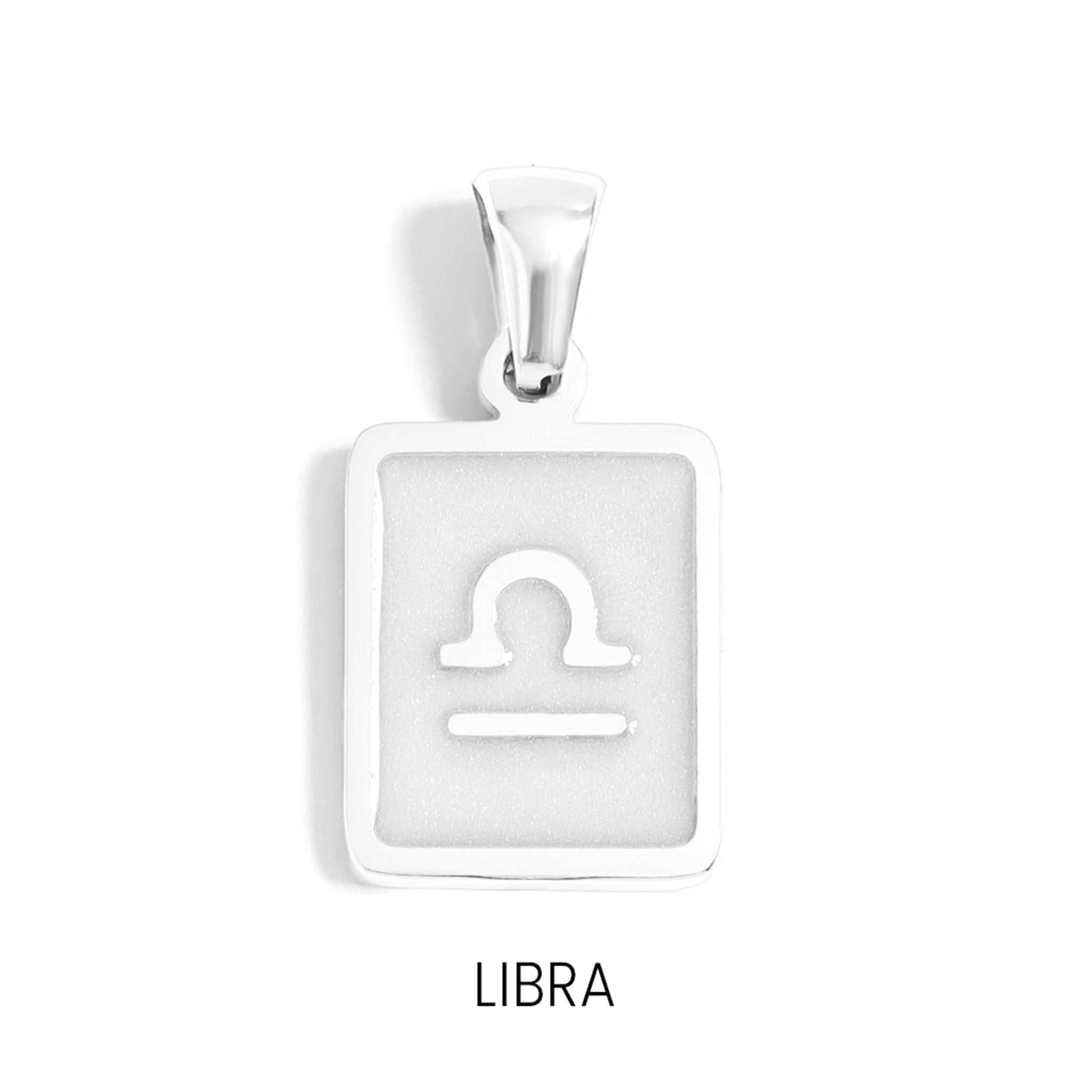 18K Gold PVD Zodiac Card Pendants