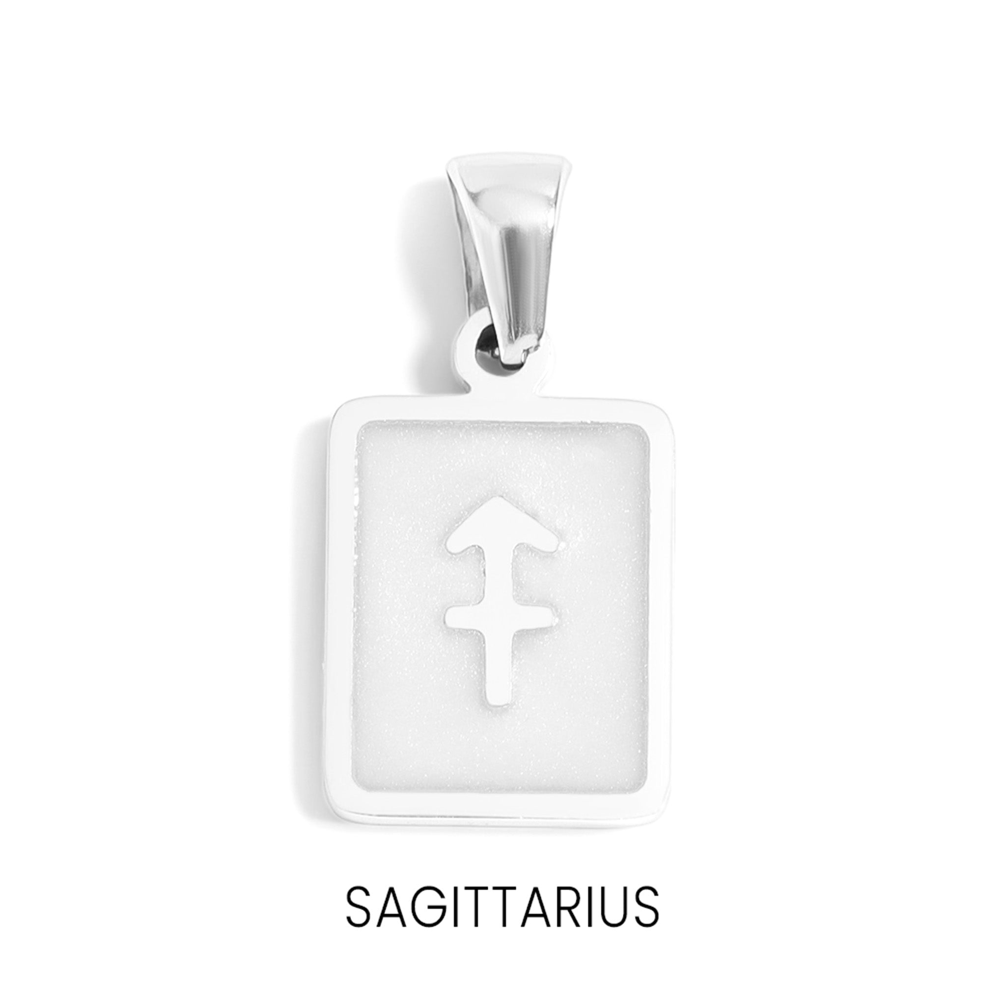 18K Gold PVD Zodiac Card Pendants