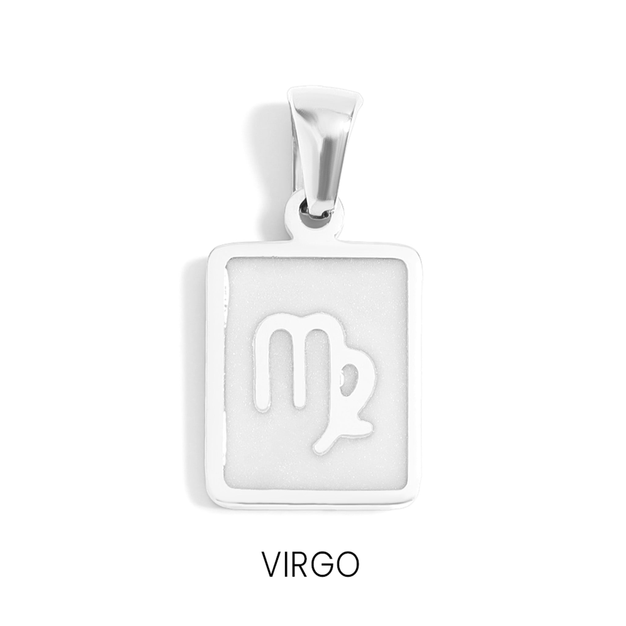 18K Gold PVD Zodiac Card Pendants