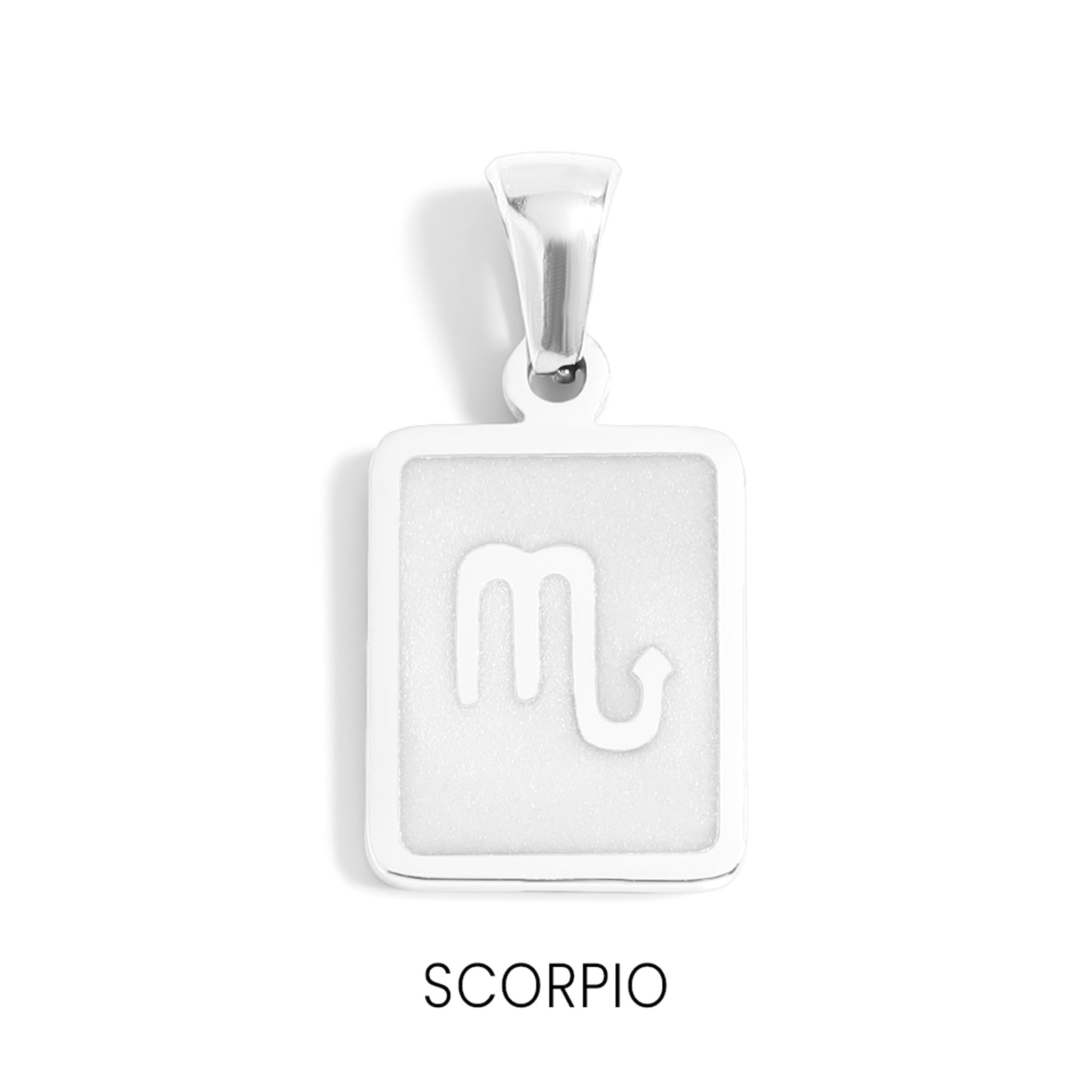 18K Gold PVD Zodiac Card Pendants