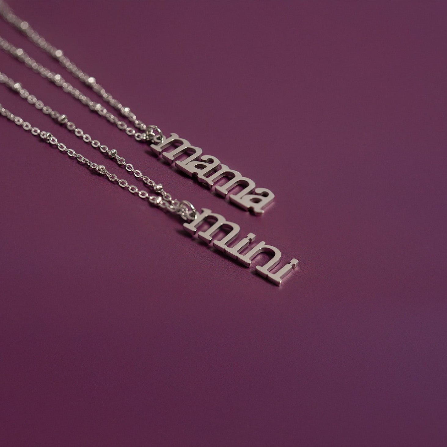 18K Gold PVD Stainless Steel Mama Charm