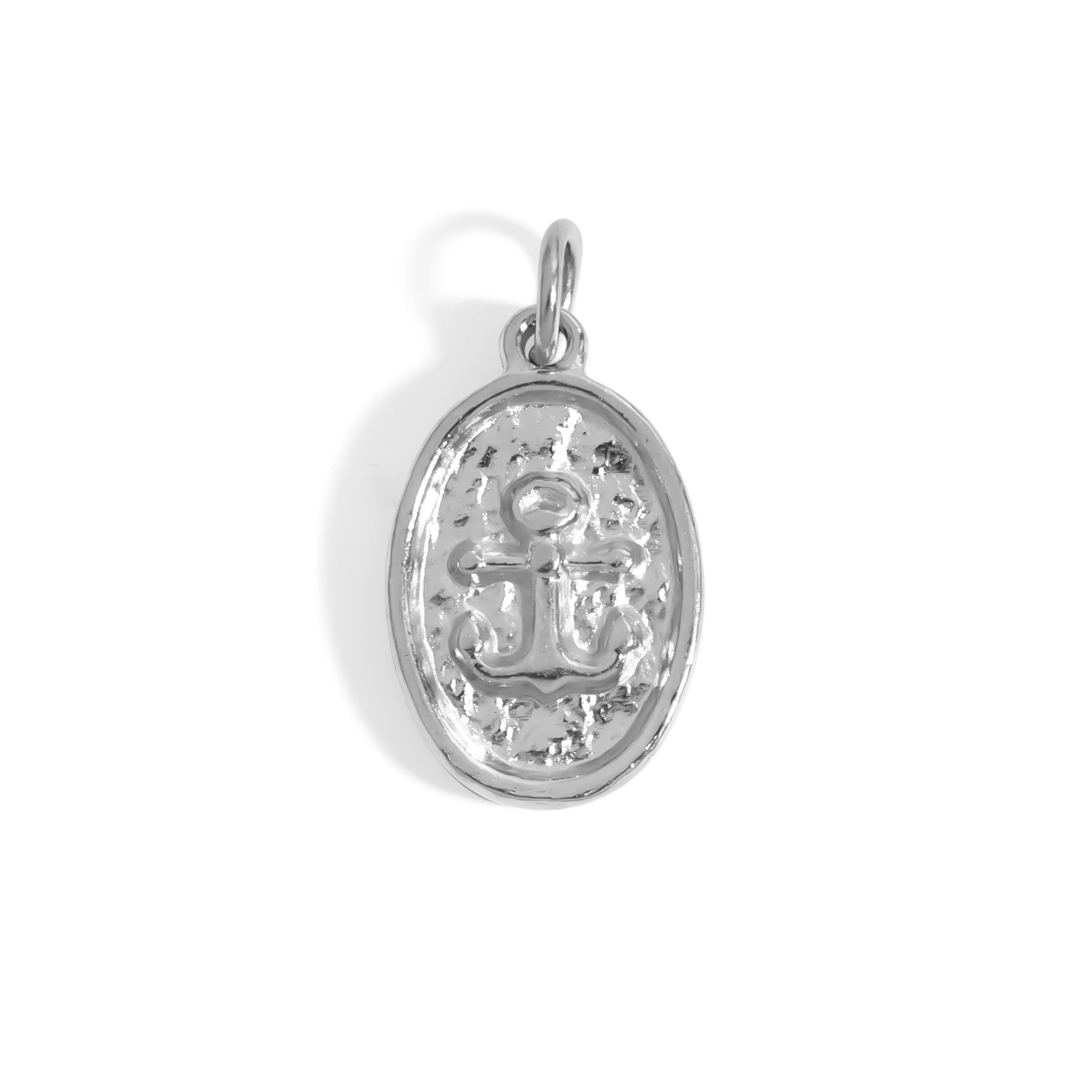 18K Gold PVD Stainless Steel Anchor Pendant