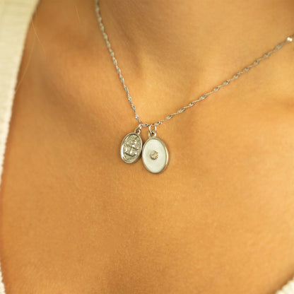 18K Gold PVD Stainless Steel Anchor Pendant